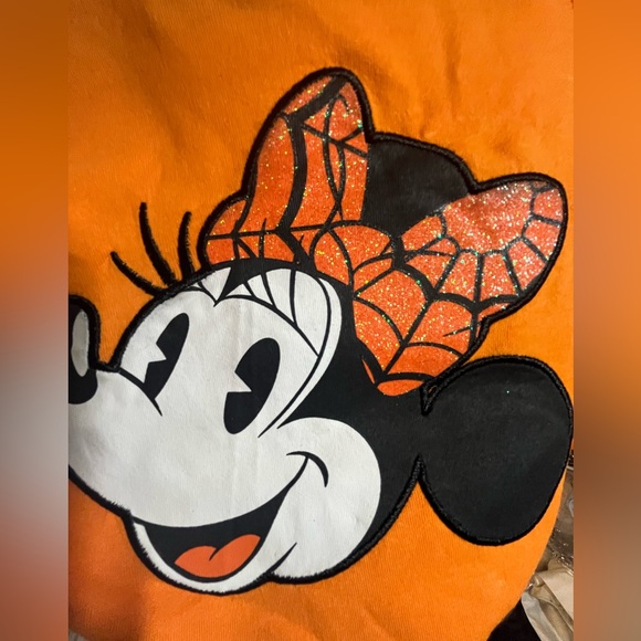 NWT Disney Minnie Halloween Toddler Girls Long Sleeve Cotton Top & Pants Set - Picture 4 of 8